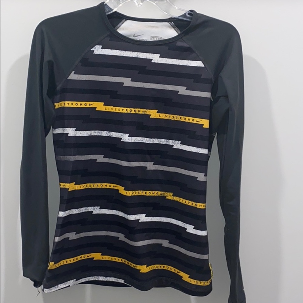 Nike Livestrong Fitted Long Sleeve